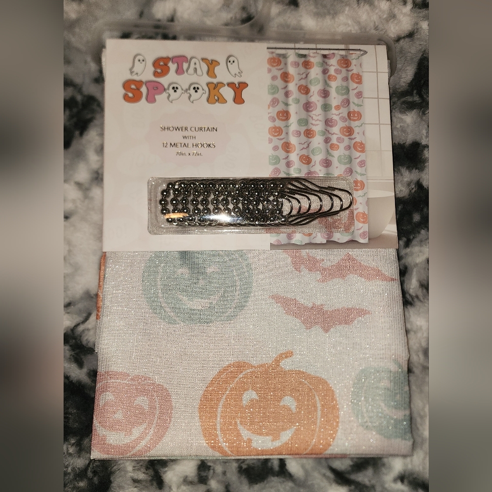 Stay Spooky Shower Curtain